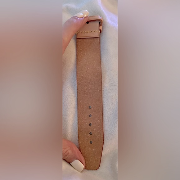 NEW LOUIS VUITTON POIGNET STRAP HANDLE HOLDER FOR LUGGAGE OR BRACELET TAN - Picture 4 of 5